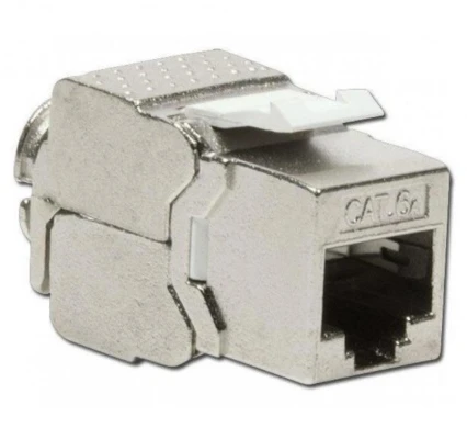 Intellinet 771702 Modulis Keystone RJ45 STP Cat6a, be įrankių