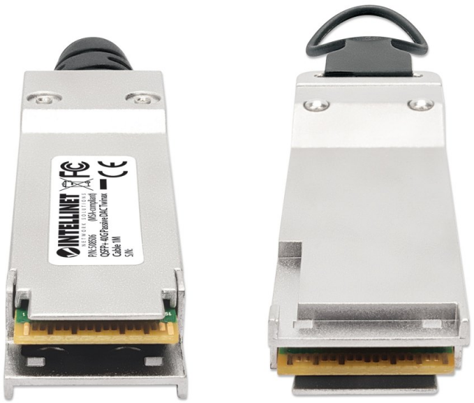 Intellinet 508506 Twinax Link QSFP+ 40G DAC pasyvus, MSA, 1m