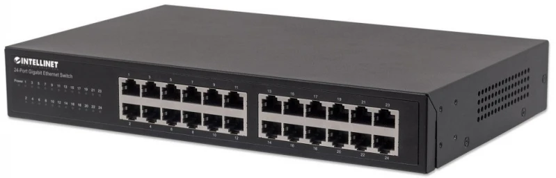 Šakotuvas Intellinet 561273 tinklo komutatorius Gigabit Ethernet (10/100/1000) Juoda