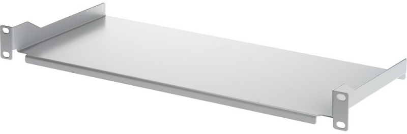 Intellinet 162104 lentyna 1U 200 mm stovas 19" 2 tvirtinimo taškai, vientisa, pilka_