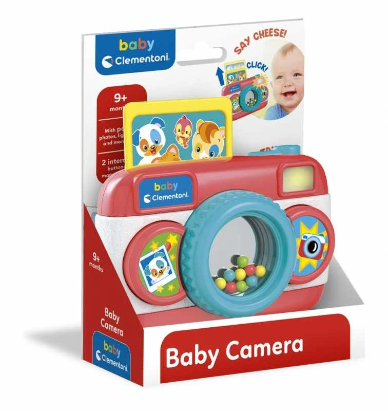 Clementoni Colorful Baby Camera skamba melodijos CLEMENTONI 17472