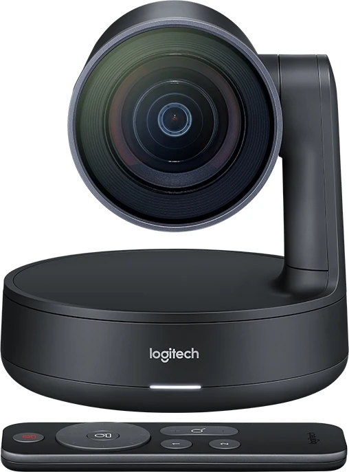 LOGITECH RALLY WEBCAM - BOLIDE - IN-HOUSE/EMS - EMEA - Juodas - BUSINESS - USB - EU