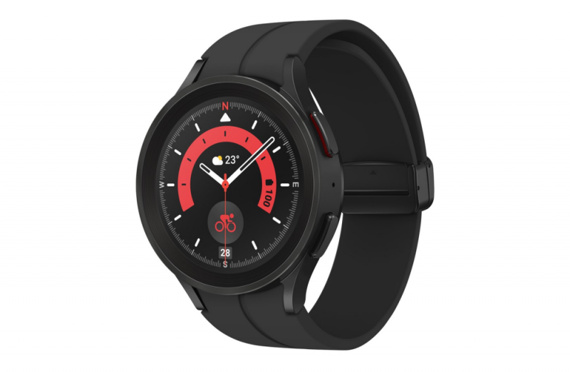 Išmanusis laikrodis Samsung Galaxy Watch 5 Pro LTE, 45 mm, Juodos spalvos