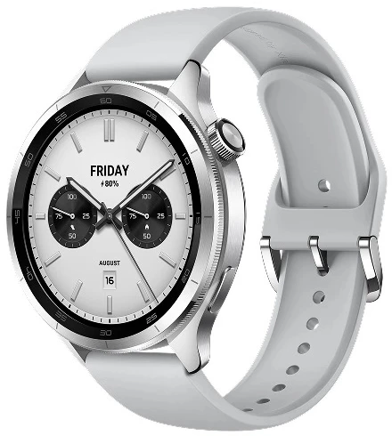 Išmanusis laikrodis Xiaomi Watch S4, Sidabrinės spalvos
