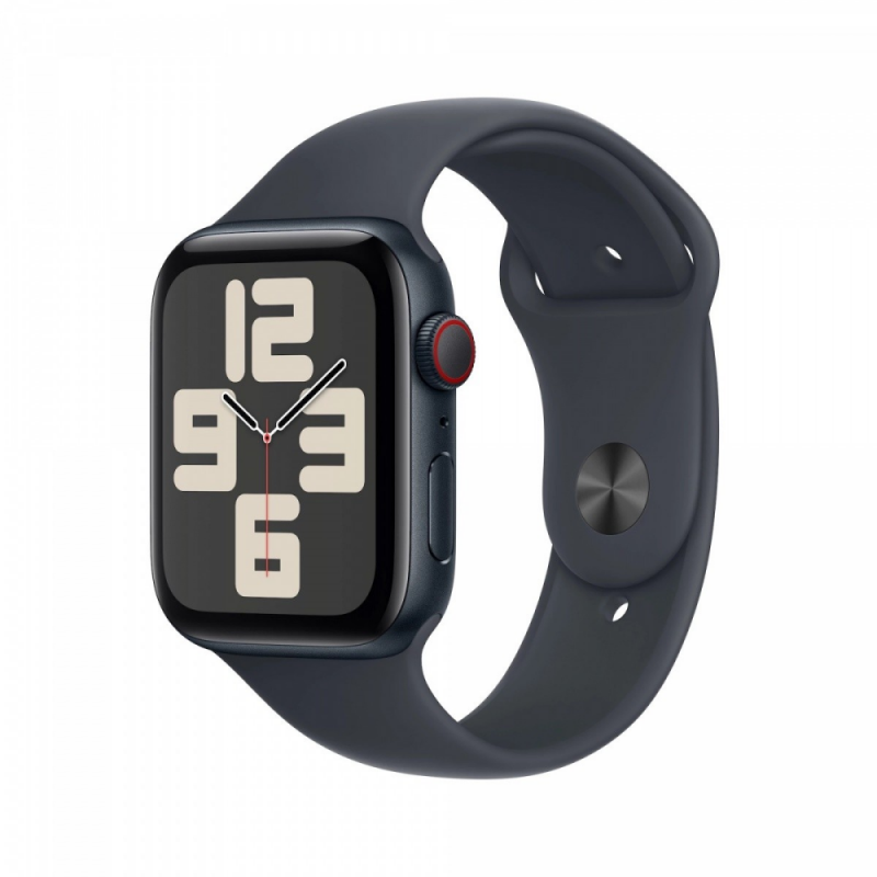 Išmanusis laikrodis Apple Watch SE GPS + Cellular 40mm Midnight Aliuminio dėklas su Midnight Sport Band - S/M