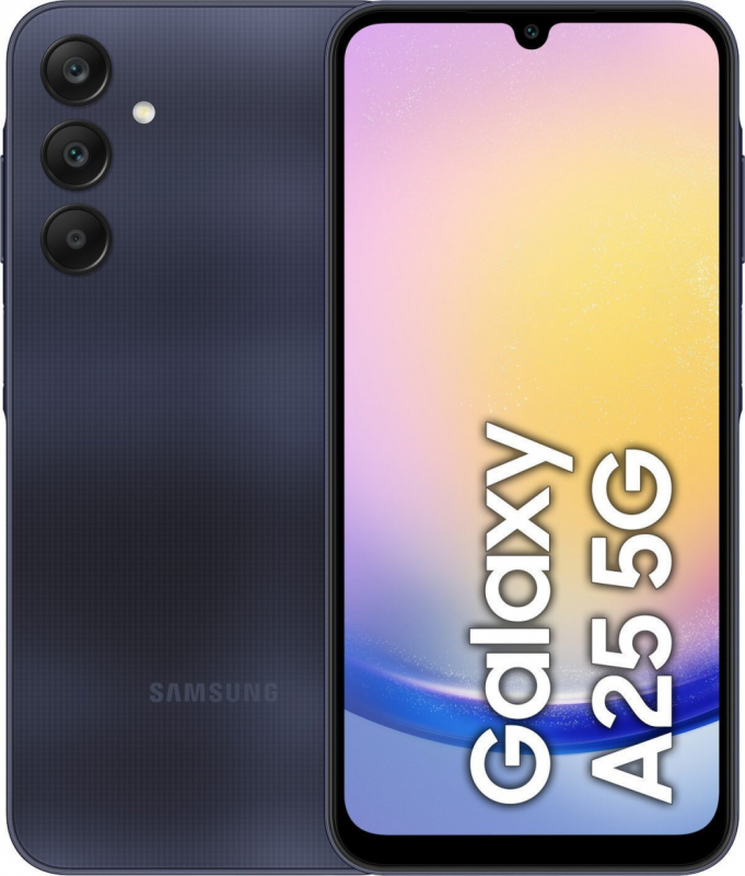 Samsung A256B Galaxy A25 5G 128GB DS (Juodas), modelis - SM 