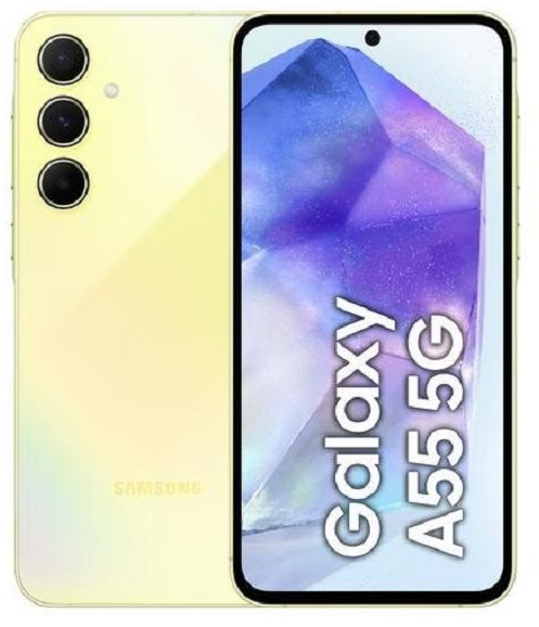 Išmanusis telefonas Samsung Galaxy A55 5G 128 GB (Awesome Lemon)