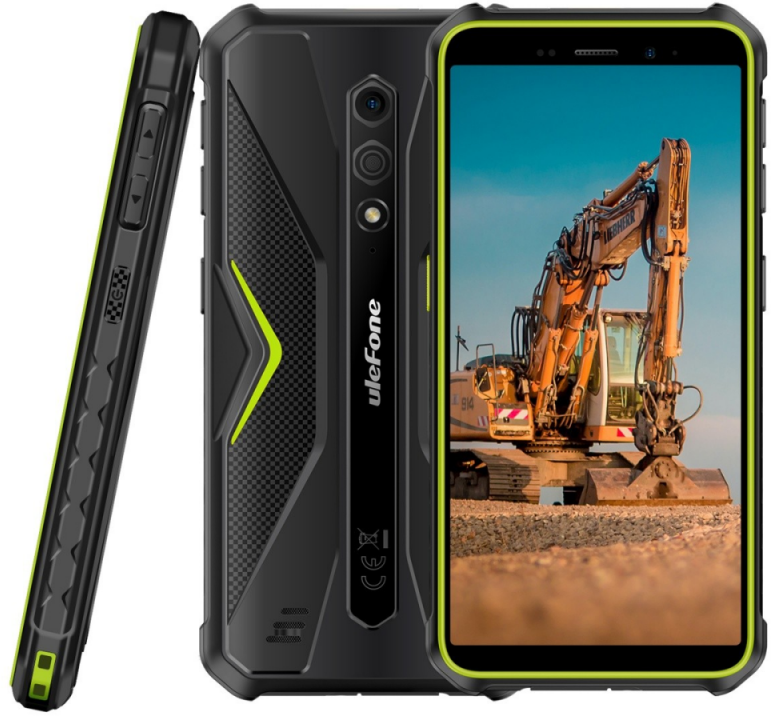 Mobilusis telefonas – Ulefone Armor X12 3+32 GB Liess Žalias NFC.