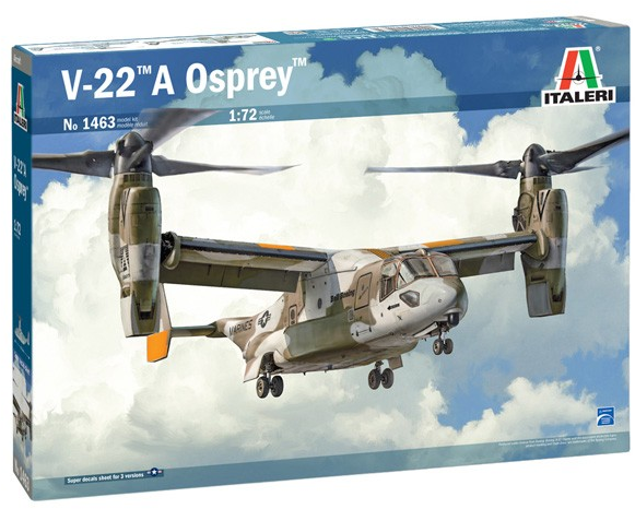 Italeri – V-22 A Osprey, 1/72, 1463