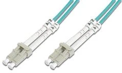 Assmann Electronic „Assmann“ elektroninis „DIGITUS“ šviesolaidinis laidas nuo LC iki LC daugiamodis 50/125 m dvipusis ilgis, 5 m, OM3 klasė