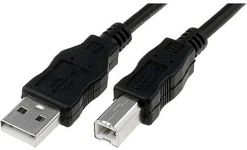 Assmann Electronic Kabelis USB 2.0 (A - B) juodas, 1.8m
