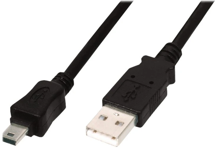 Assmann Electronic DIGITUS USB 2.0 jungties kabelis tipas A - mini B 5pin M/M 3.0m USB 2.0 atitinka UL bl