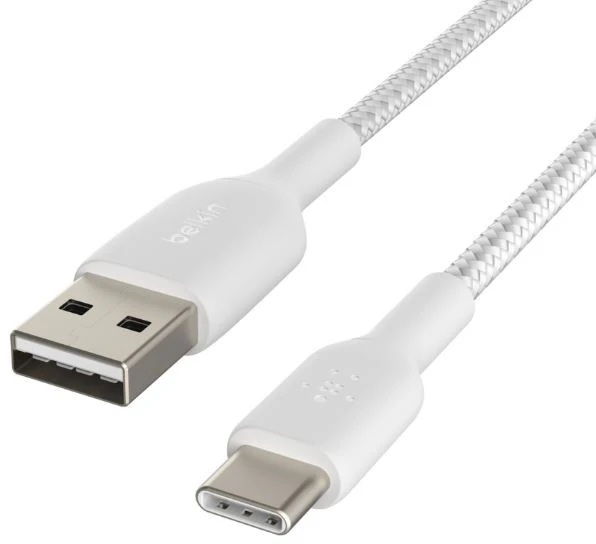 Belkin CAB002bt3MWH Boost Charge™ USB-A arba USB-C su 3m balta