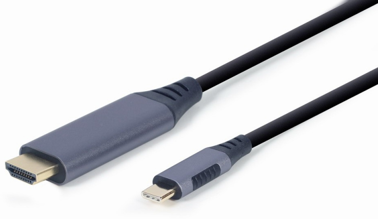 GEMBIRD CC-USB3C-HDMI-01-6 USB Type-C į HDMI ekrano adapterio kabelis space pilkas 1,8m