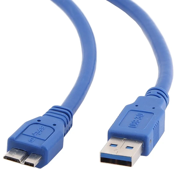 KABELAS USB3 AM-MICRO BM 3M/CCP-MUSB3-AMBM-10 GEMBIRD