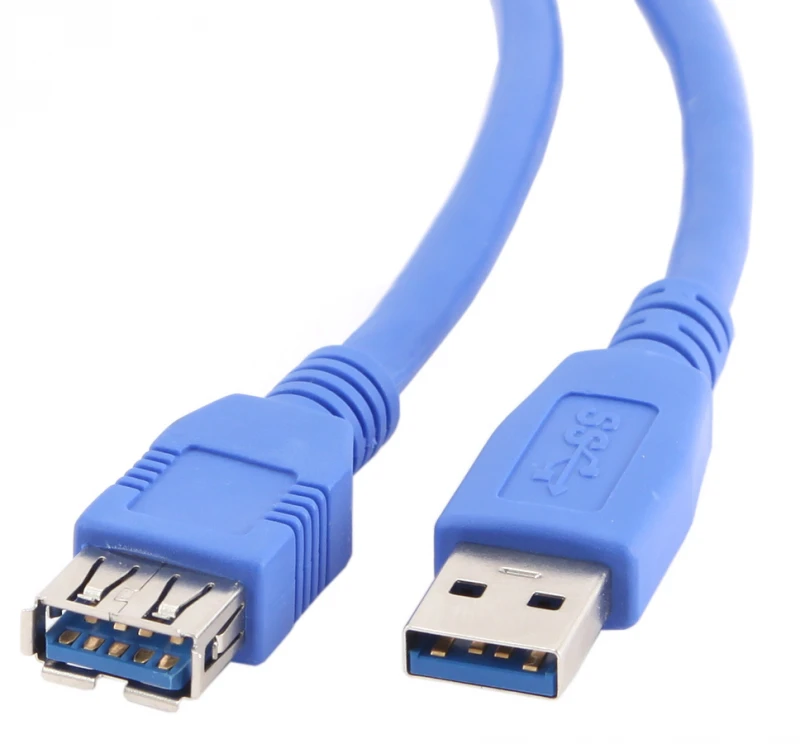 GEMBIRD CCP-USB3-AMAF-10 Gembird USB 3.0 prailginimo kabelis su A tipo kištuku ir A tipo lizdu, 10 pėdų
