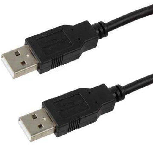 GEMBIRD CCP-USB2-AMAM-6 Gembird USB 2.0 AM/AM Cable, 6FT, Juodas