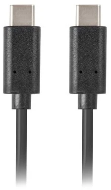 LANBERG CA-CMCM-10CU-0010-BK laidas USB-C M/M 2.0 1M Juodas