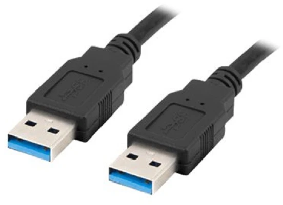 LANBERG laidas USB-A M/M 3.0 1.8m juodas