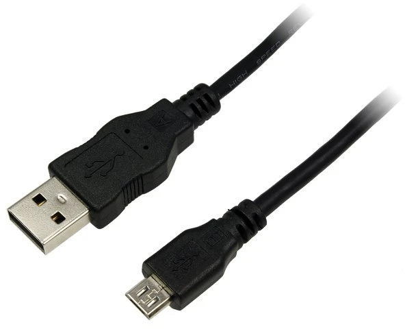 LOGILINK CU0060 LOGILINK - USB2.0 A tipo kabelis male į micro B tipą, 5m, juodas
