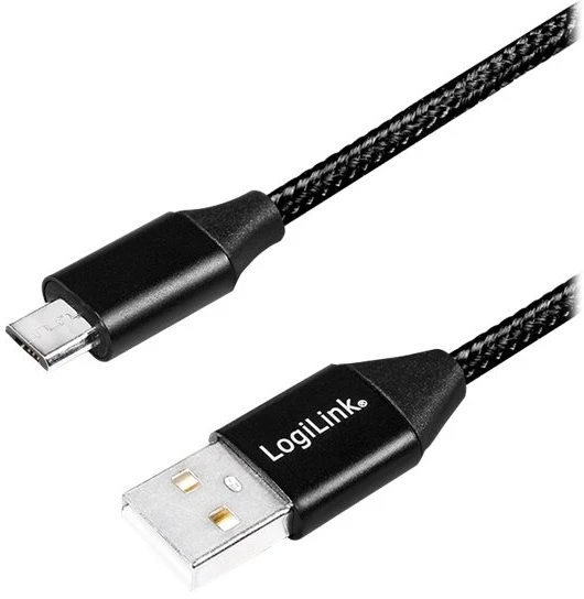 LOGILINK CU0143 USB-A 2.0 laidas su mikro USB kištuku 0,3 m