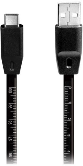 LOGILINK CU0157 LOGILINK - USB-A 2.0 kabelis USB-A kištukas iki USB-C kištukas, juodas, 1m