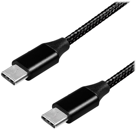 LOGILINK CU0154 LOGILINK - USB 2.0 cable, USB-C to USB-C, juodas, 1m