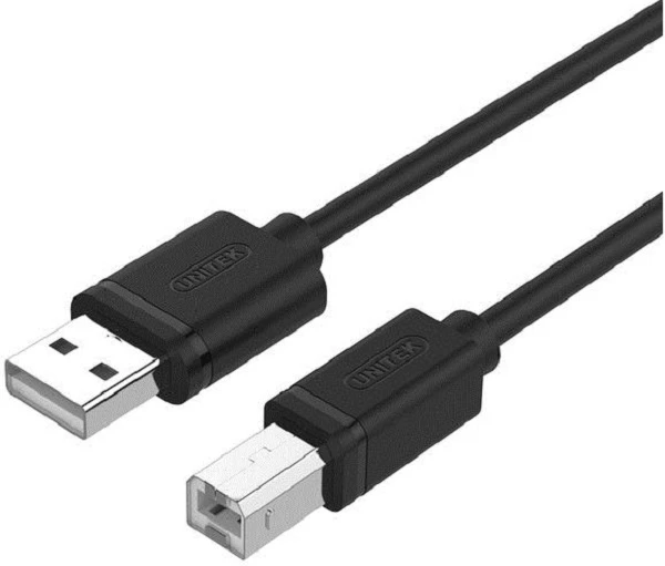 UNITEK Y-C421GBK Unitek USB 2.0 kabelis AM-BM, 5m Y-C421GBK