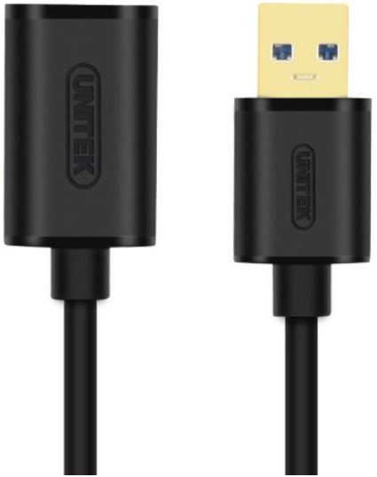 UNITEK Y-C459GBK Unitek USB plėtinio keitiklis USB3.0 AM-AF, 2,0m Y-C459GBK