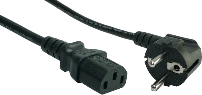 Nešiojamojo kompiuterio maitinimo laidas Akyga AK-PC-01A CCA CEE 7/7 / IEC C13 1.5m