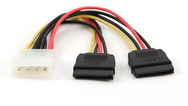 GEMBIRD CC-SATA-PSY-0.3M Gembird 2x Serial ATA 30 cm maitinimo kabelis