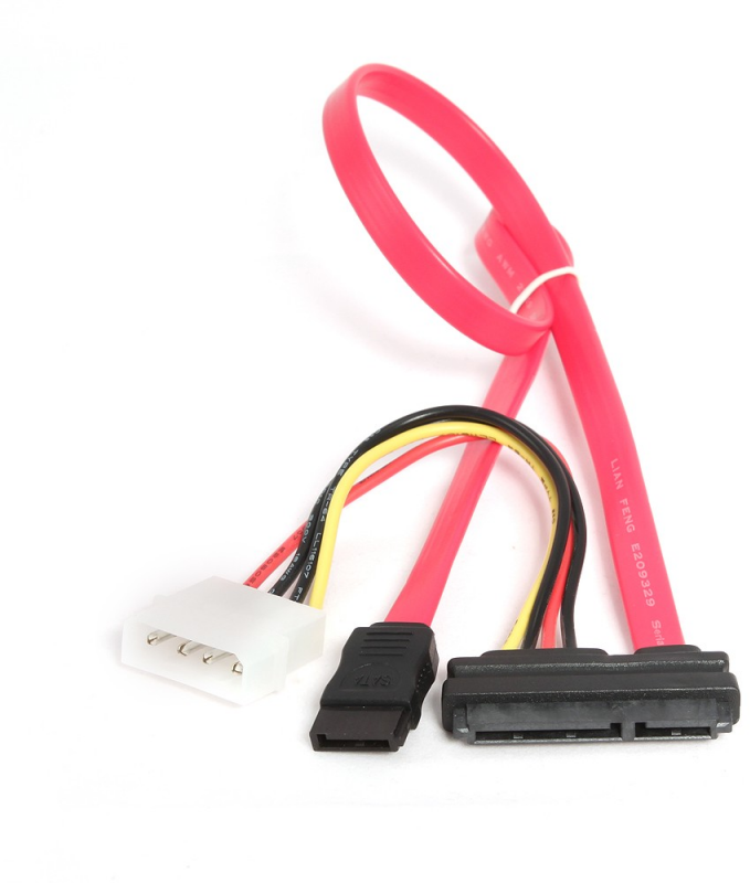 Gembird CC-SATA-C1 serijinis ATA III duomenų ir maitinimo kombinuotas kabelis Cablexpert