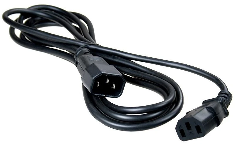 Gembird Cablexpert | PC-189 | Juodas | C14 coupler | C14 coupler