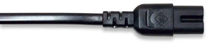MANHATTAN maitinimo kabelis, Euro - C7, 1,8 m, 2 x 0,75 mm, 339100, 766623339100