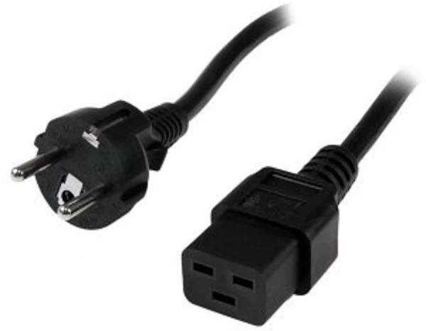 MANHATTAN 302821 Manhattan Maitinimo kabelis IEC320 Schuko iki C19 16A 2,5m juodas