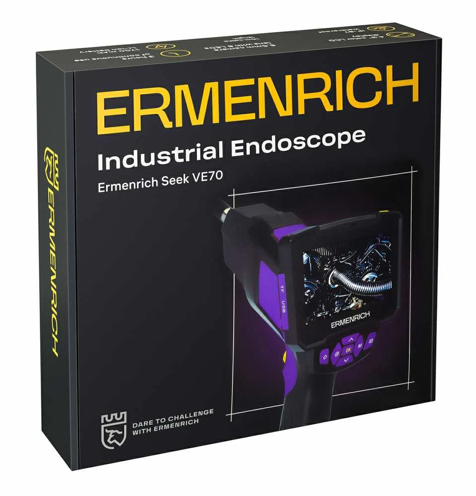 Ermenrich Seek VE70 Vaizdo endoskopas violetinis