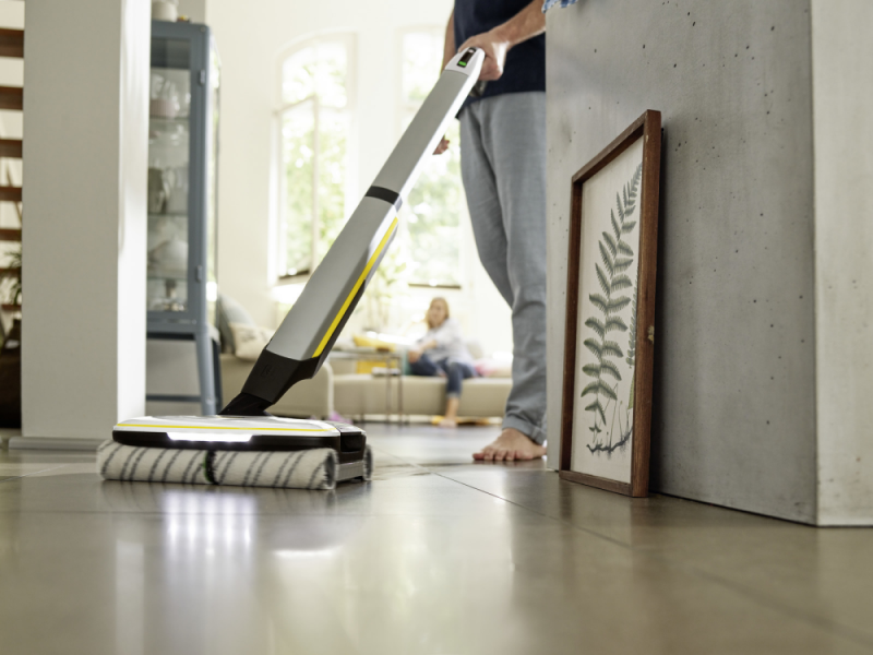 Dulkių siurblys Kärcher grindų valytuvas FC 7 Cordless Premium, baltas
