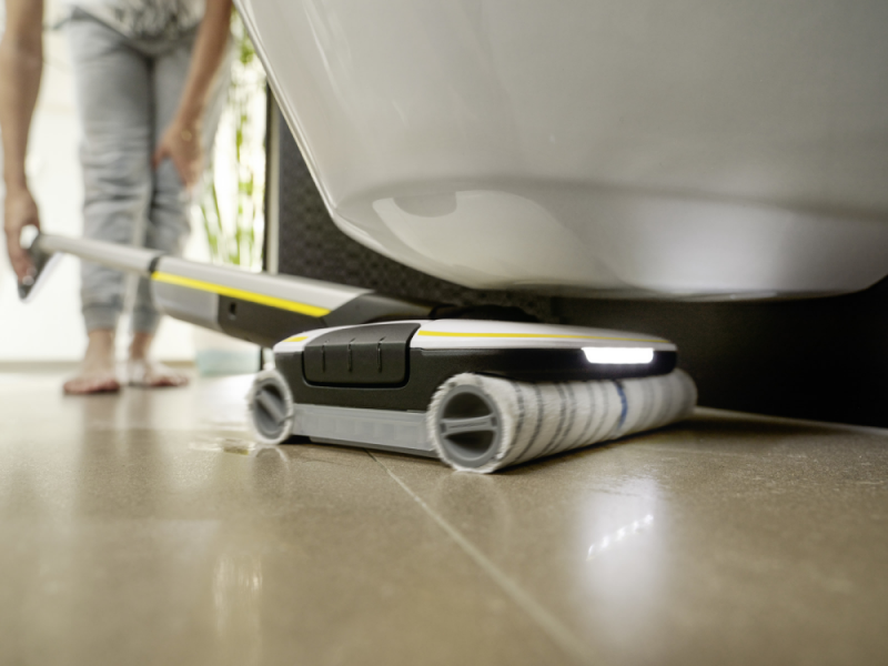 Dulkių siurblys Kärcher grindų valytuvas FC 7 Cordless Premium, baltas