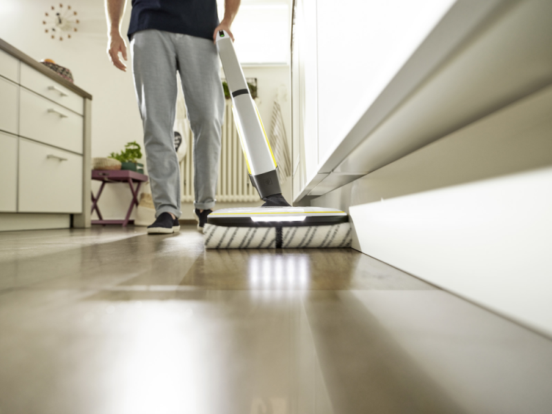 Dulkių siurblys Kärcher grindų valytuvas FC 7 Cordless Premium, baltas