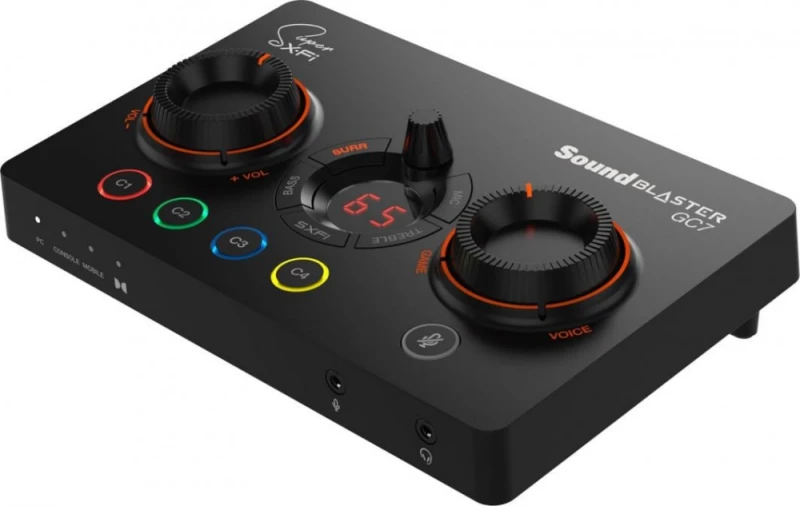 Creative išorinė garso plokštė Sound Blaster GC7 USB-C