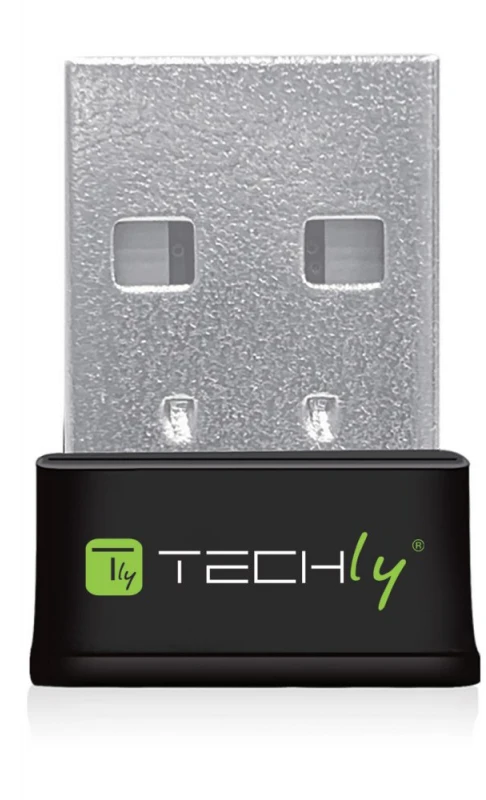 TECHLY USB Wi-Fi adapteris iš arti