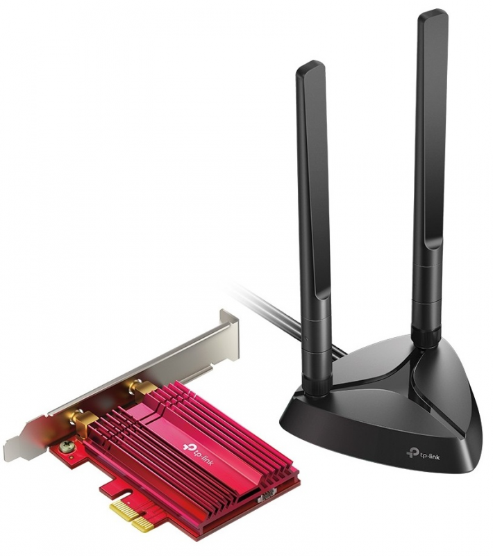 TP-LINK Archer TX3000E WLAN / Bluetooth 2402 Mbit/ai Vidinis