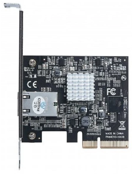 „Intracom INTELLINET PCI Express“ tinklo plokštė 10 gigabitų 10 GBASE-T 5 GBASE-T 2,5 GBASE-T 1 prievado PCI Express 2.0