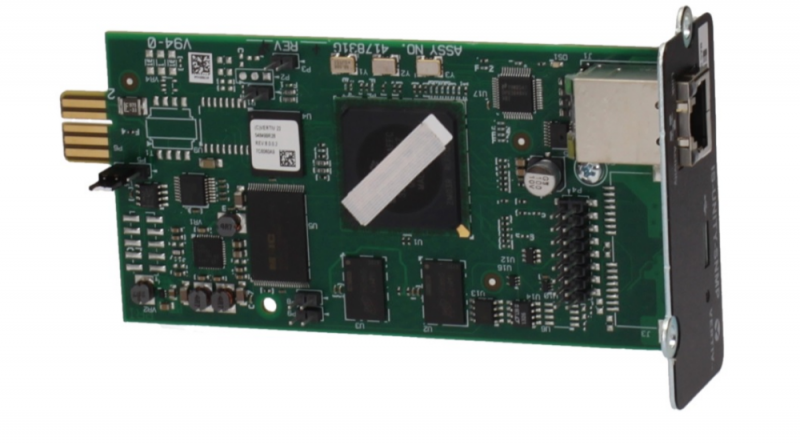 Vertiv Liebert IS-UNITY-SNMP tinklo plokštė Eternetas 100 Mbit/ai Vidinis