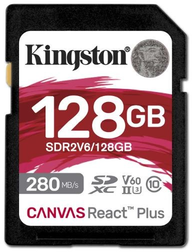 Atminties kortelė Kingston | UHS-II Video Speed Class (V60) | 128 GB | SD | Flash atminties klasė Class 10, UHS-II, U3, V60