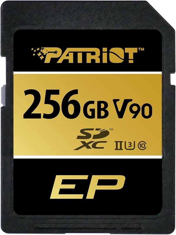 Atminties Kortelė - Patriot V90 256GB SDXC UHS-II U3 Class 10