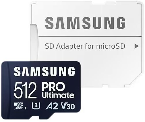 Atminties kortelė Samsung Ultimate microSDXC 512GB UHS-I U3