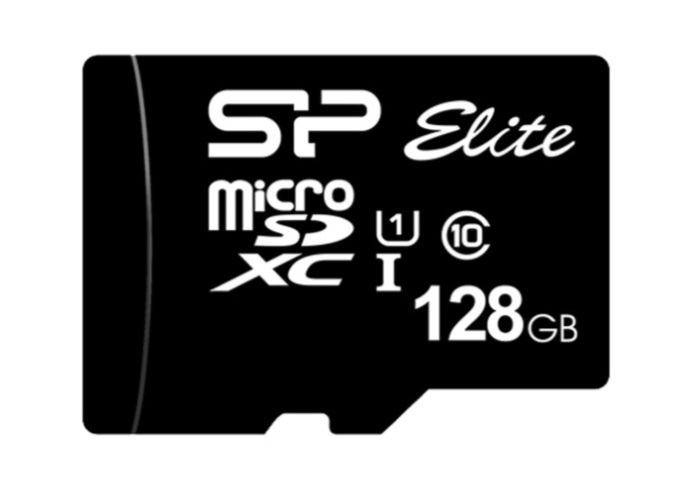 SILIKONIO MAITINIMO KOMPIUTERIS & COMMUNICAT SILICONPOW SP128GBSTXBU1V10SP Silicon Power atminties kortelė Micro SDXC 128GB Class 10 Elite UHS-1 +Adapteriai