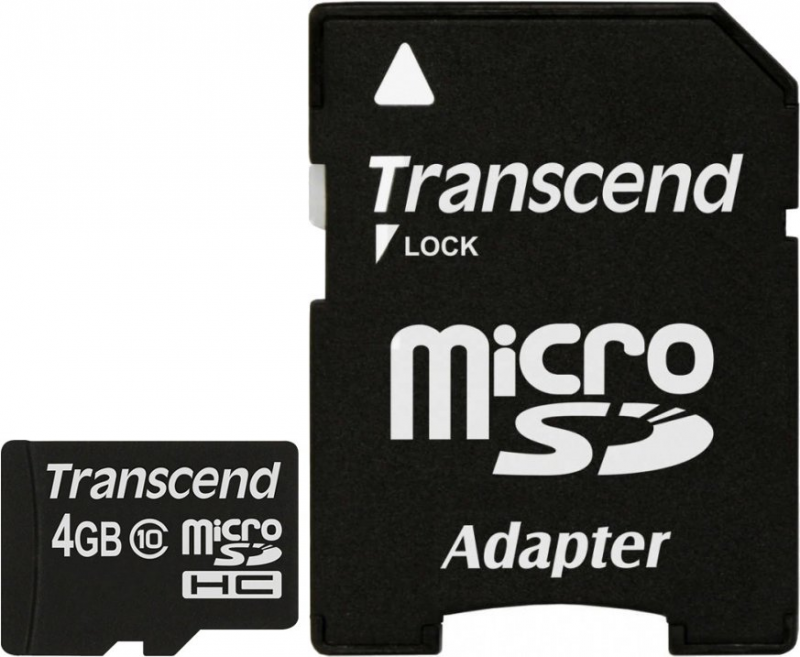 Atminties kortelė Transcend 4GB