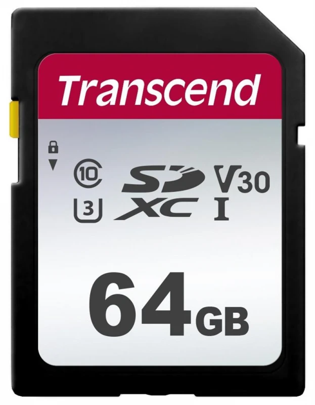 Atminties kortelė Transcend 300S SDXC 64 GB Class 10 (TS64GSDC300S)